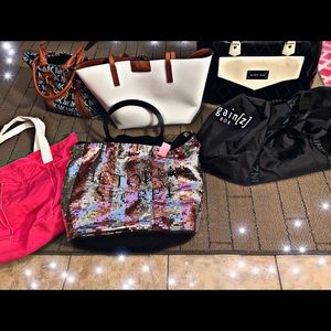 MK Guess pink white hand bag Victoria’s Secret
